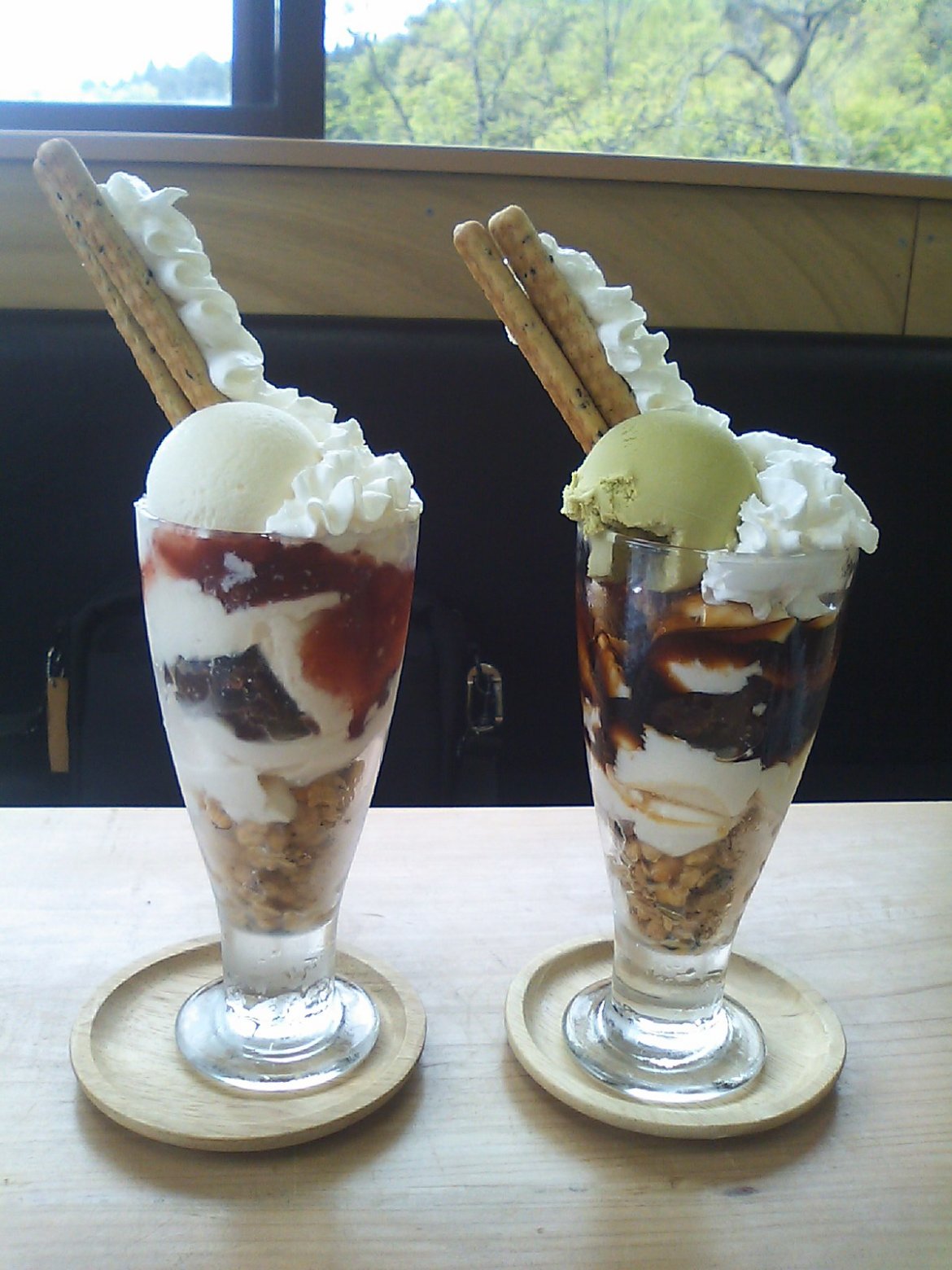 お豆腐パフェ！！)^o^(