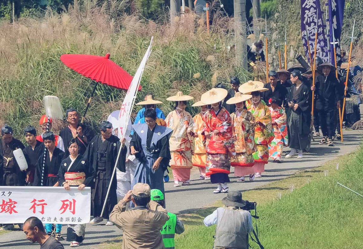 時代絵巻の登場人物になりきる1日。高山右近・志野 花嫁行列の参加者募集中！