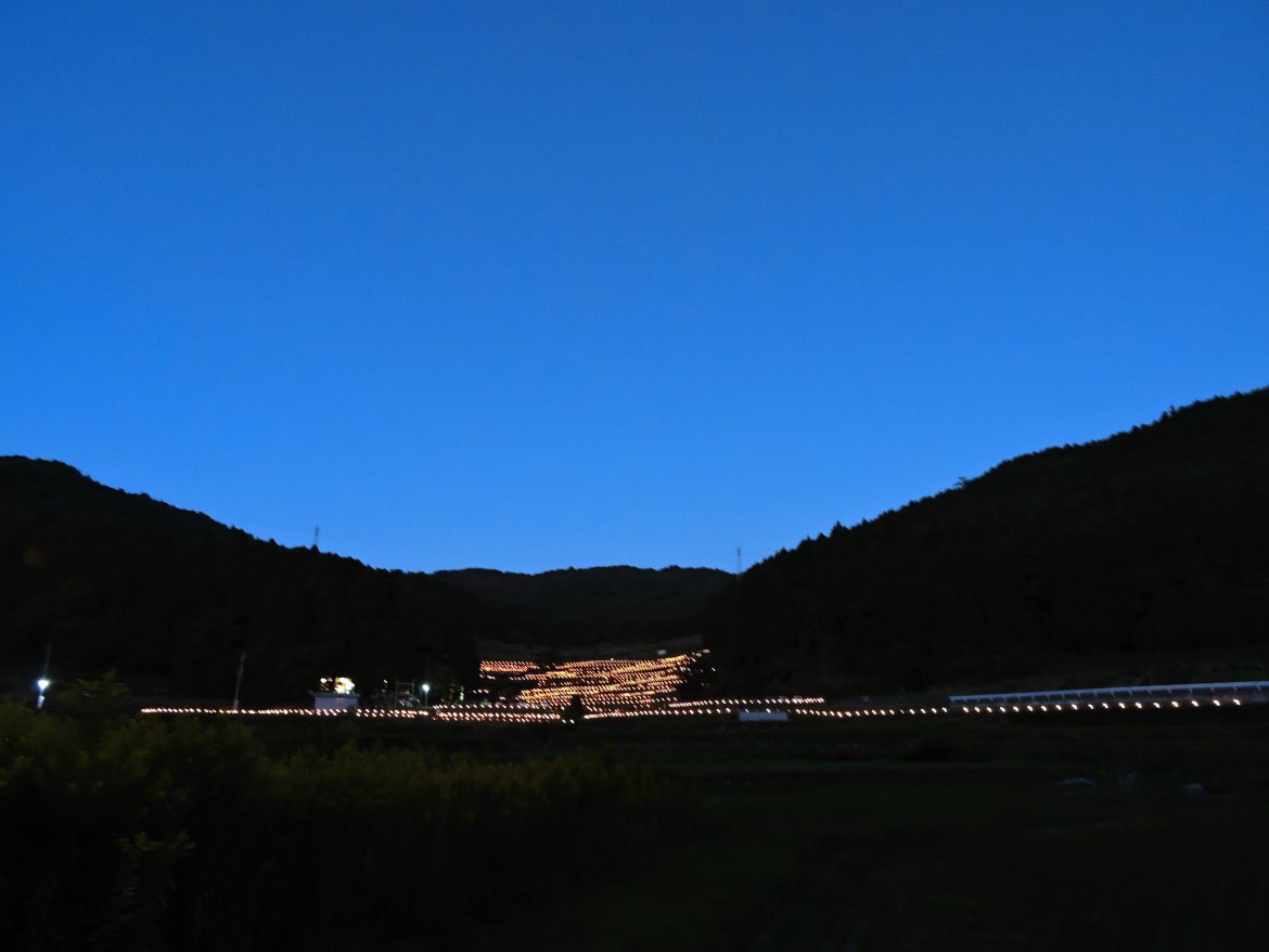 キャンドルナイトが素晴らしい、高山右近フェスタが開催される