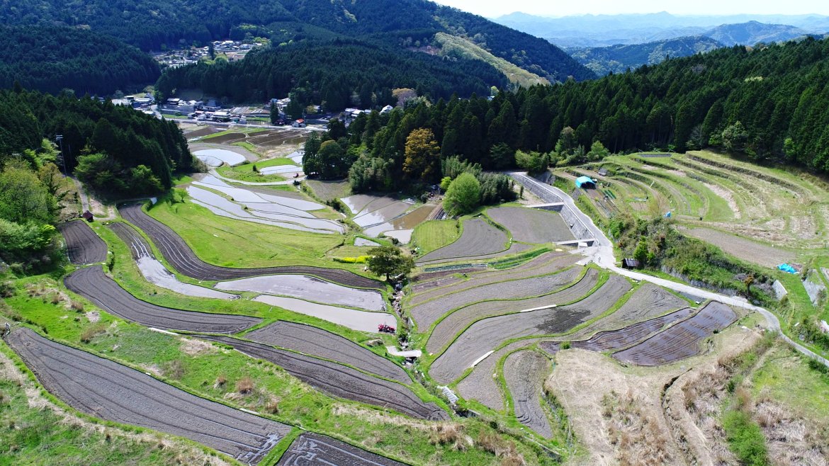 高山地区の棚田の特集
