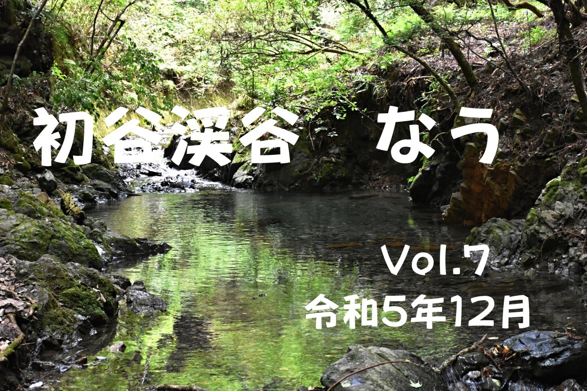 初谷渓谷　なう　Vol.7
